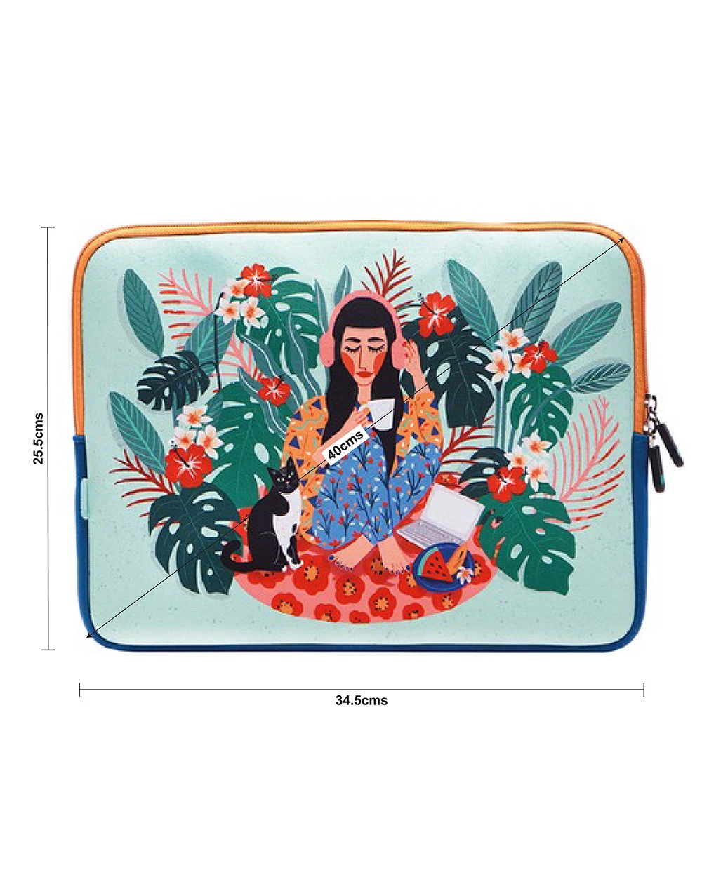 Chumbakdesign Live Slow Laptop Sleeve - 13” 7 Chumbakdesign Live Slow Laptop Sleeve - 13”