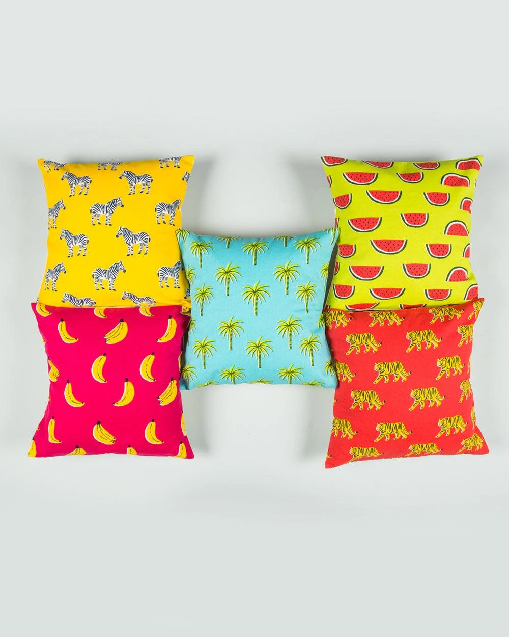 Chumbakdesign A Taste Of Nature 16 ” Cushion Covers - Set Of 5 4 Chumbakdesign A Taste Of Nature 16 ” Cushion Covers - Set Of 5