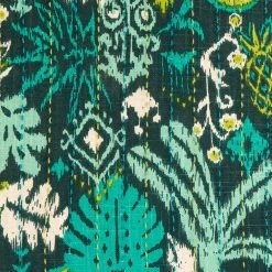 Chumbakdesign Bed & Furnishing Tropical Ikat Fringe Cushion Cover 9 Chumbakdesign Bed & Furnishing Tropical Ikat Fringe Cushion Cover