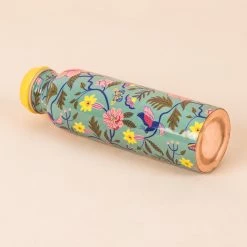 Chumbakdesign European Florals Copper Bottle - Teal 10 Chumbakdesign European Florals Copper Bottle - Teal