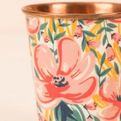 Chumbakdesign Tropical Lilies Copper Tumbler - Small