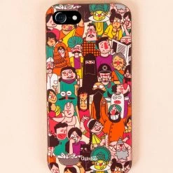 Chumbakdesign Colourful Faces IPhone 7/SE Case