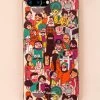 Chumbakdesign Colourful Faces IPhone 7 Plus Case Souvenirs & Collectibles