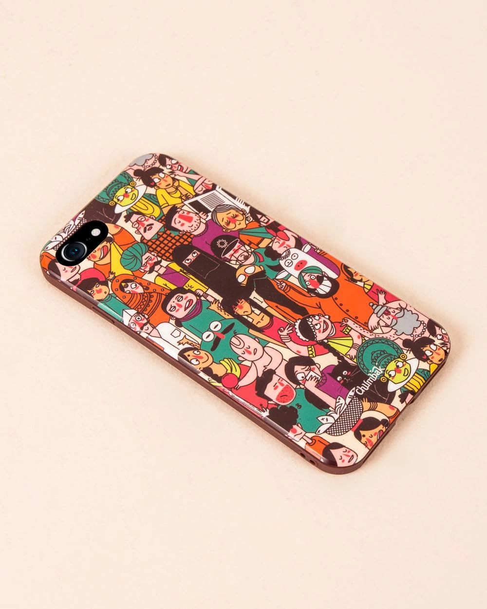 Chumbakdesign Colourful Faces IPhone 8/SE Case 4 Chumbakdesign Colourful Faces IPhone 8/SE Case