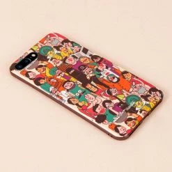 Chumbakdesign Souvenirs & Collectibles Colourful Faces IPhone 8 Plus Case