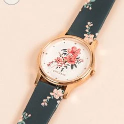 Chumbakdesign TEAL By Chumbak Sunshine State Watch Navy Blue Watches & Jewellery