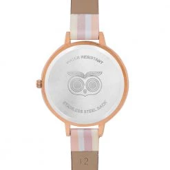 Chumbakdesign Watches & Jewellery TEAL By Chumbak Owl Brows Printed Wrist Watch - Pink 13 Chumbakdesign Watches & Jewellery TEAL By Chumbak Owl Brows Printed Wrist Watch - Pink