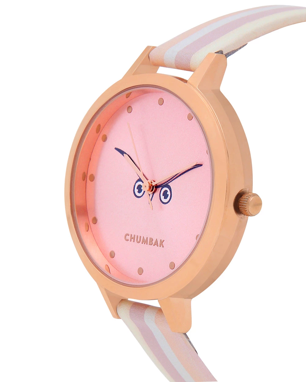 Chumbakdesign Watches & Jewellery TEAL By Chumbak Owl Brows Printed Wrist Watch - Pink 7 Chumbakdesign Watches & Jewellery TEAL By Chumbak Owl Brows Printed Wrist Watch - Pink