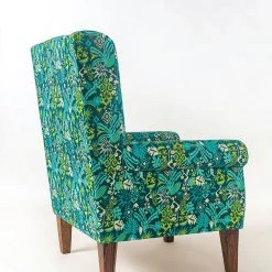 Chumbakdesign The Begum Wing Chair -Printed Furniture & Storage