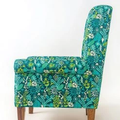 Chumbakdesign The Begum Wing Chair -Printed Furniture & Storage