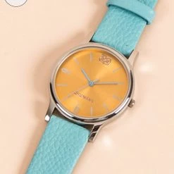 Chumbakdesign Watches & Jewellery TEAL By Chumbak Classic Hues Watch Teal & Yellow
