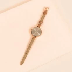 Chumbakdesign TEAL By Chumbak Early Blossom Wrist Watch - Rose Gold
