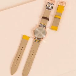 Chumbakdesign TEAL By Chumbak Aztec Interchangeable Strap Wrist Watch Watches & Jewellery