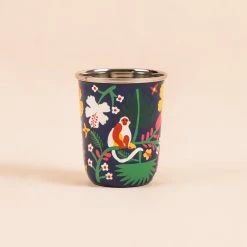 Chumbakdesign Quiet Jungle Small Tumbler - Blue