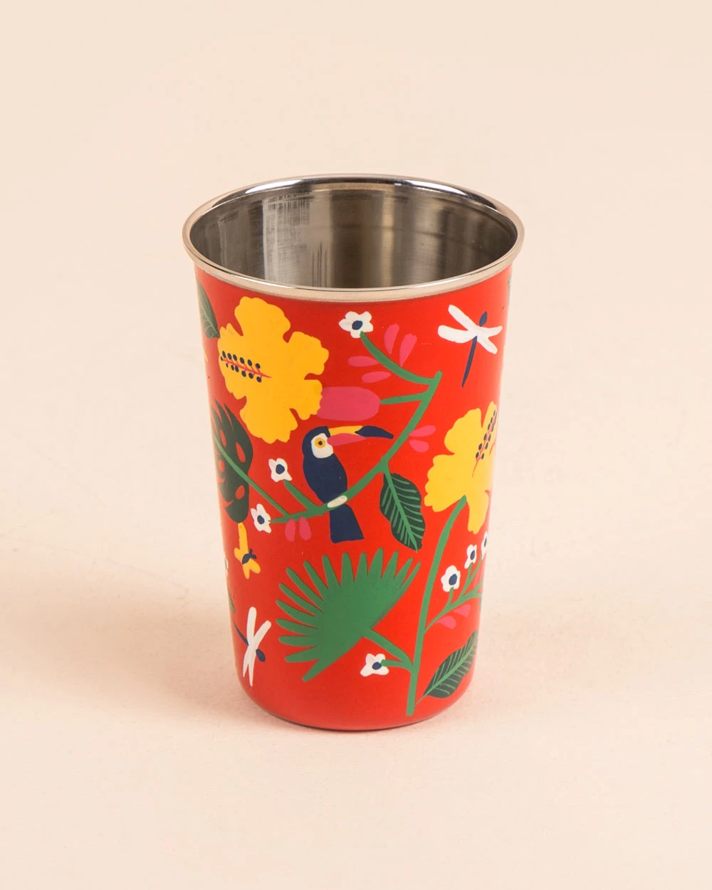 Chumbakdesign Placid Branches Large Tumbler - Orange 4 Chumbakdesign Placid Branches Large Tumbler - Orange