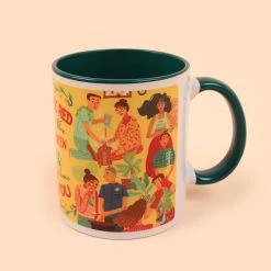 Chumbakdesign Staying Home With You Coffee Mug - Green Souvenirs & Collectibles