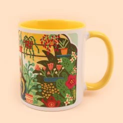 Chumbakdesign Souvenirs & Collectibles Grow Through What You Go Through Coffee Mug - Yellow