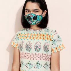 Chumbakdesign Chumbak Beauty The Brighter Side Face Mask – Eco-Friendly, Reusable & Washable- Kids Set Of 2