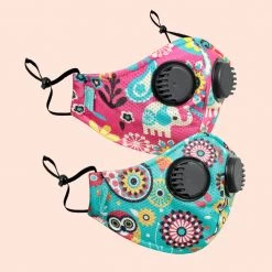 Chumbakdesign Chumbak Beauty The Brighter Side Face Mask – Eco-Friendly, Reusable & Washable- Kids Set Of 2