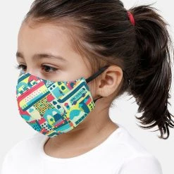 Chumbakdesign Chumbak Beauty New And Improved 'The Brighter Side' Face Masks For Kids Of All Ages (Unisex) - Set Of 2