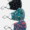 Chumbakdesign Chumbak Beauty New And Improved 'The Brighter Side' Face Masks Adults Combo Pack (Woman/Woman/Unisex) - Set Of 3