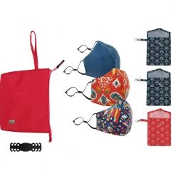 Chumbakdesign Chumbak Beauty New And Improved 'The Brighter Side' Face Masks Family Combo Pack -  2 Adults & 1 Kid