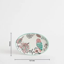 Chumbakdesign Kansas Tales Oval Platter Dining & Kitchen