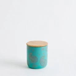 Chumbakdesign Dining & Kitchen Enjoy Now Storage Jar - Teal