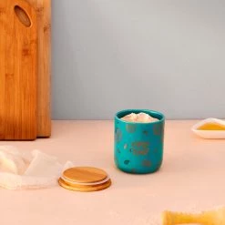 Chumbakdesign Dining & Kitchen Enjoy Now Storage Jar - Teal