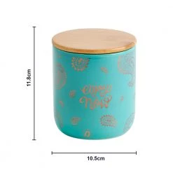 Chumbakdesign Dining & Kitchen Enjoy Now Storage Jar - Teal