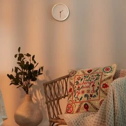 Chumbakdesign Nomad 'Change Is Good' Cushion Cover - Suzani Inspired Reversible Red & White 16inches 12 Chumbakdesign Nomad 'Change Is Good' Cushion Cover - Suzani Inspired Reversible Red & White 16inches