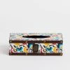 Chumbakdesign Kashmir Floral Off-White Tissue Box 2 Chumbakdesign Kashmir Floral Off-White Tissue Box