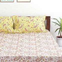 Chumbakdesign Chumbak Jaipur Paisleys Bedsheet - Queen Size, 180TC 10 Chumbakdesign Chumbak Jaipur Paisleys Bedsheet - Queen Size, 180TC