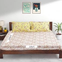 Chumbakdesign Chumbak Jaipur Paisleys Bedsheet - Queen Size, 180TC 12 Chumbakdesign Chumbak Jaipur Paisleys Bedsheet - Queen Size, 180TC