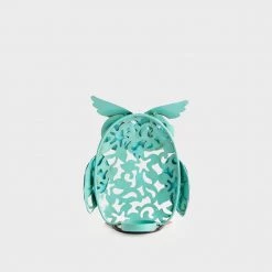 Chumbakdesign Garden Decor Flower Power Owl Tealight Holder