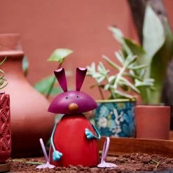 Chumbakdesign Garden Decor Bouncy Bunny Bobble Head 12 Chumbakdesign Garden Decor Bouncy Bunny Bobble Head