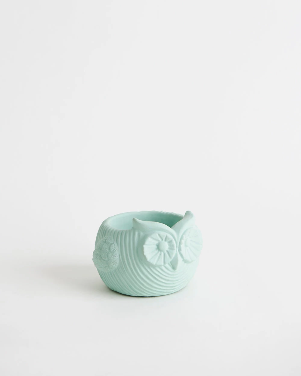 Chumbakdesign Owl Planter - Cement - Teal 6 Chumbakdesign Owl Planter - Cement - Teal