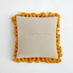 Chumbakdesign Sunshine Kutch Mirror & Tassel Cushion Cover