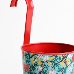 Chumbakdesign Bucket List Hanging Pot Holder- Medium