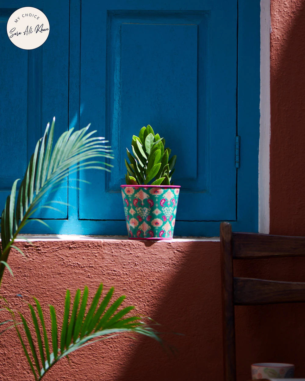 Chumbakdesign Sanganer Ikat Potholder - Medium Decor & Living 3 Chumbakdesign Sanganer Ikat Potholder - Medium Decor & Living