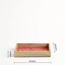 Chumbakdesign Messages From Santa Wooden Tray Dining & Kitchen