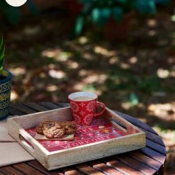 Chumbakdesign Messages From Santa Wooden Tray Dining & Kitchen