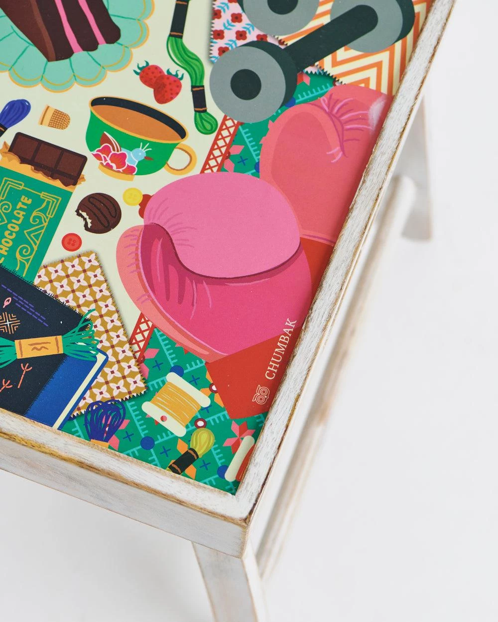 Chumbakdesign Chumbak Classics Silai Bunai Foldable Breakfast Table 7 Chumbakdesign Chumbak Classics Silai Bunai Foldable Breakfast Table