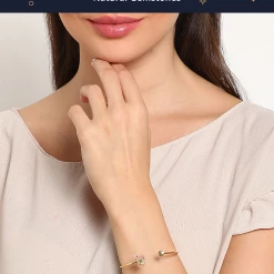 Chumbakdesign Like A Flutterfly To A Flower Bracelet- Green Onyx & Pink Garnet Watches & Jewellery