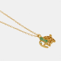 Chumbakdesign Watches & Jewellery The Only Elephant In The Room Necklace - Green Onyx
