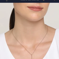 Chumbakdesign Seeing Pink Elephants Necklace - Diamonds