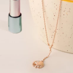 Chumbakdesign Seeing Pink Elephants Necklace - Diamonds