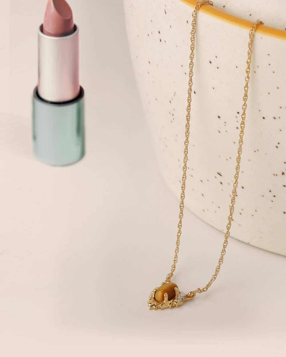 Chumbakdesign Leo Zodiac Necklace - Tiger Eye, Diamond Watches & Jewellery 5 Chumbakdesign Leo Zodiac Necklace - Tiger Eye, Diamond Watches & Jewellery