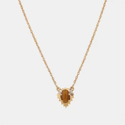 Chumbakdesign Leo Zodiac Necklace - Tiger Eye, Diamond Watches & Jewellery 16 Chumbakdesign Leo Zodiac Necklace - Tiger Eye, Diamond Watches & Jewellery