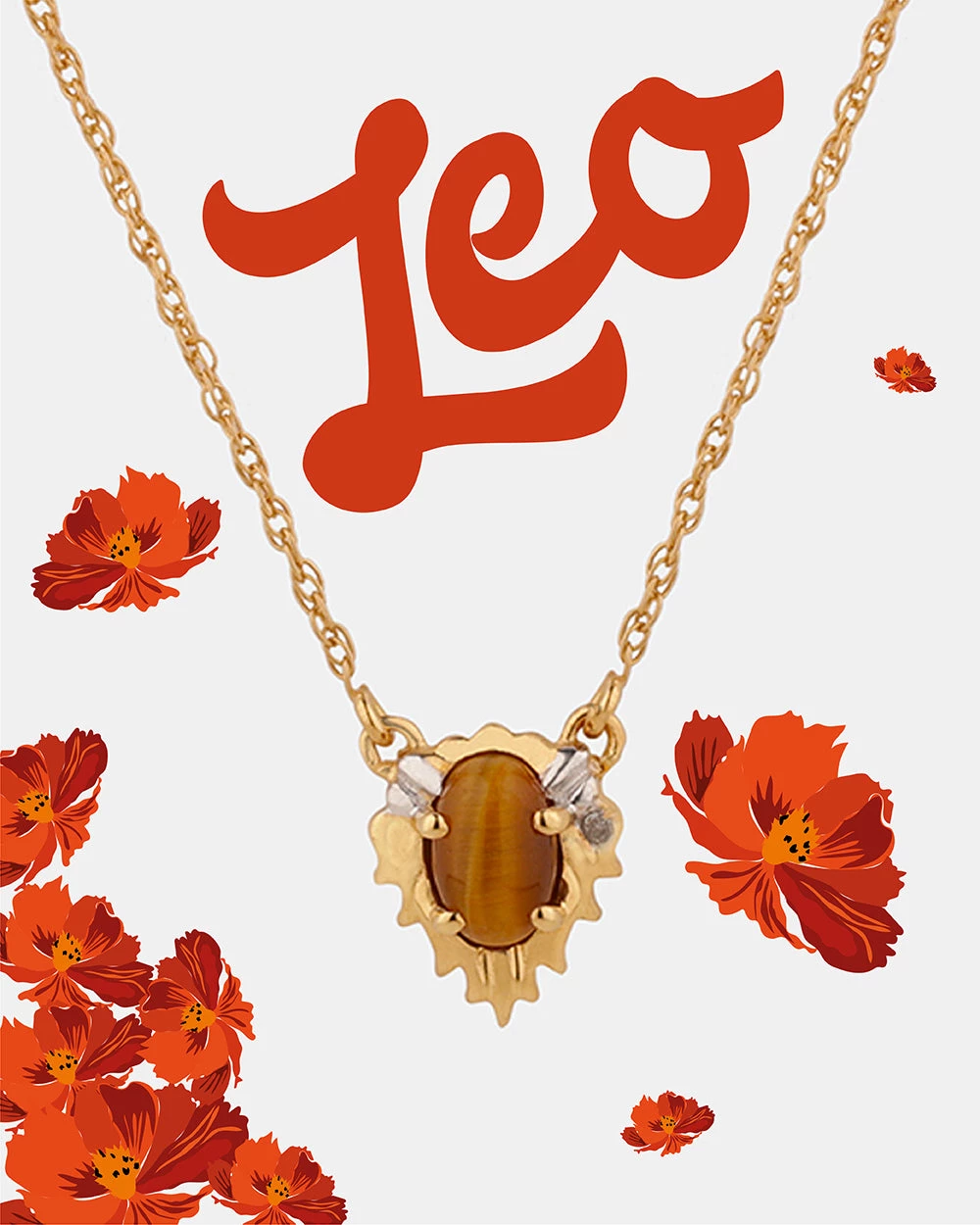 Chumbakdesign Leo Zodiac Necklace - Tiger Eye, Diamond Watches & Jewellery 11 Chumbakdesign Leo Zodiac Necklace - Tiger Eye, Diamond Watches & Jewellery